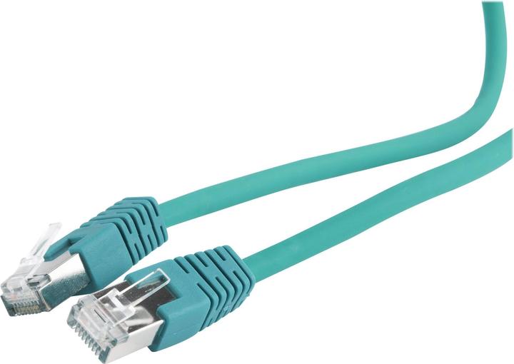 Productafbeelding Gembird S/FTP Cat. 6A LSZH patchkabel, groen, 15 m (S/FTP, CAT6a, 15 m)