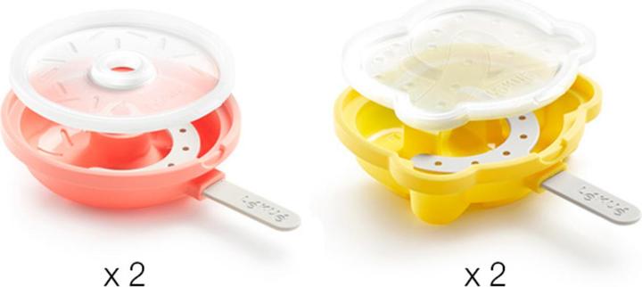 Produktbild Lékué Eisform "Donut & Brezel" 4 St