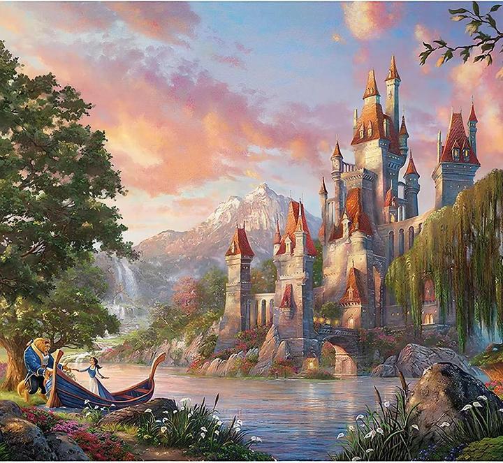 Produktbild Schmidt Spiele Thomas Kinkade Studios: Disney Dreams Collections - Belle’s Magical World (3000 Teile)