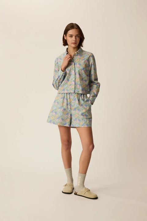 Immagine prodotto Des Petits Hauts Kurzes Hemd aus Liberty®-Stoff (L)