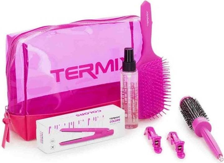 Produktbild Termix Mini Hair Straighteners Universal USB Connection with Tilting Plates Fluorescent Pink