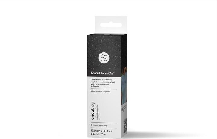 Produktbild Cricut JOY Smart Iron-On GLITTER BLACK 5.5X19 (P)