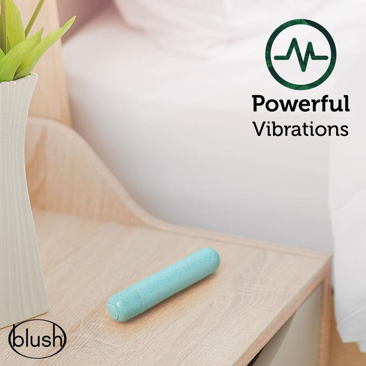 Actual product image Gaia Eco Bullet Vibrator â Turquoise