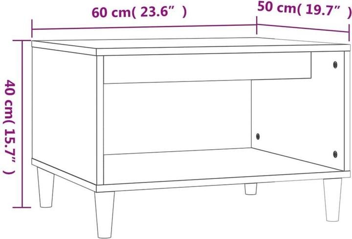 Produktbild vidaXL Couchtisch (50 x 60 x 40 cm)