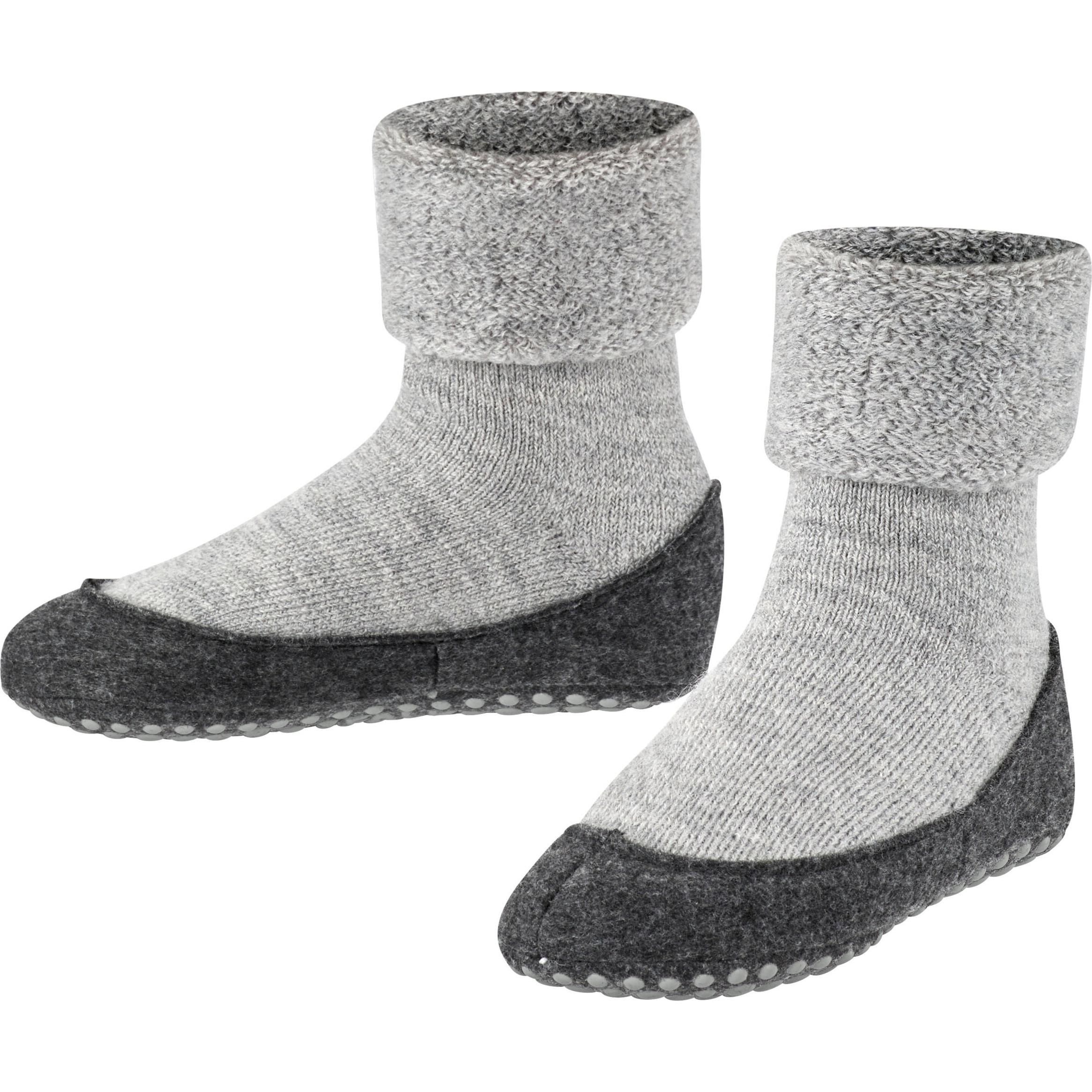 Falke, Jungen, Hausschuhe, Cosyshoe, Grau, (28)
