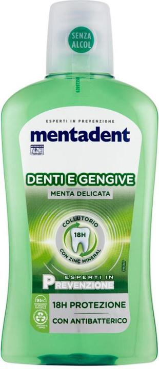 Immagine prodotto Mentadent P8 Collutorio Antibatterico Prevenzione Completa 500ml (500 ml, Collutorio)