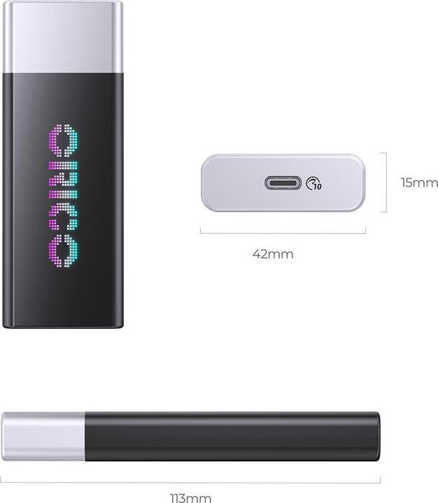 Actual product image Orico 1TB G10 Type-C R1000:W960 (1 TB)