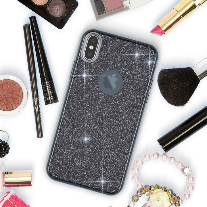 Actual product image Nalia Glitter mobile phone case (Apple iPhone X)