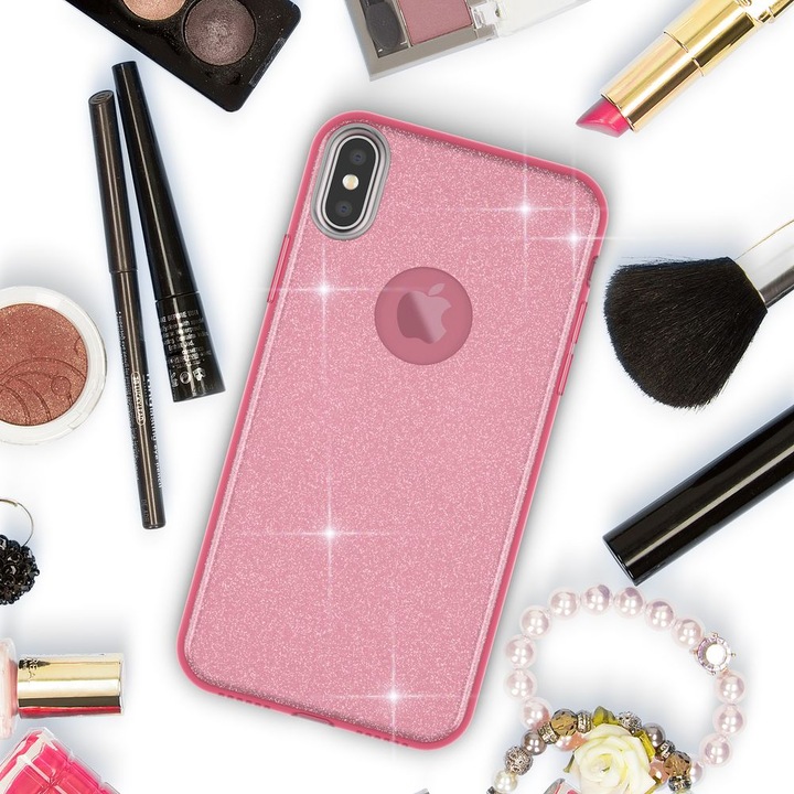 Produktbild Nalia Glitzer Handyhülle (Apple iPhone X)