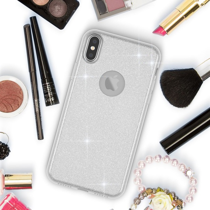 Actual product image Nalia Glitter mobile phone cover (Apple iPhone X)