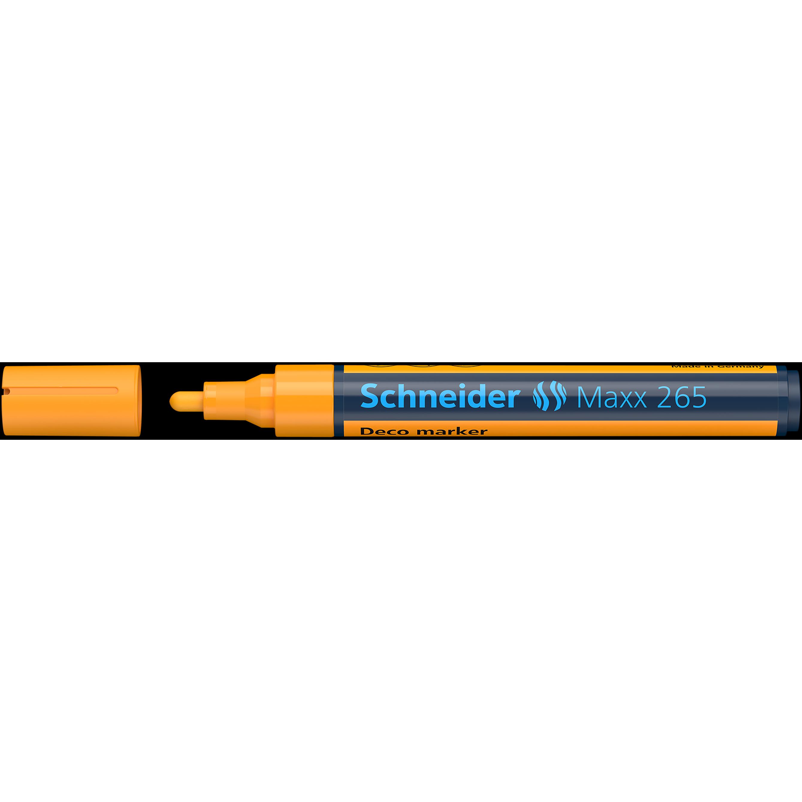 Schneider, Marker, MAXX 265 Kreidestift (e) (Orange, 3 mm, 10 x)