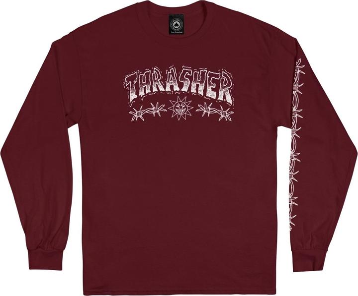 Produktbild Thrasher Barbed Wire by Mike Gigliotti Longsleeve (L)