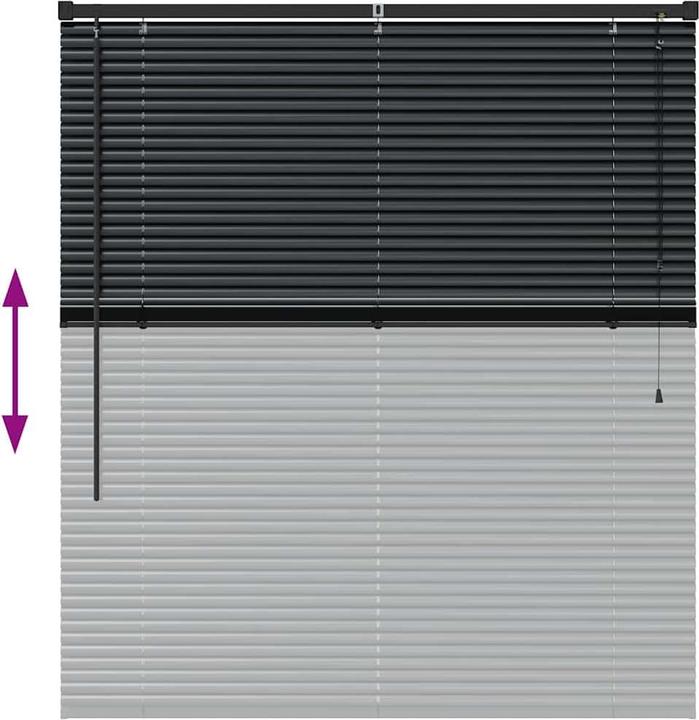 Produktbild vidaXL Balkenjalousien (130 x 120 cm)