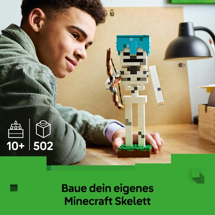 Produktbild LEGO Das Minecraft-Skelett (21594, LEGO Minecraft)