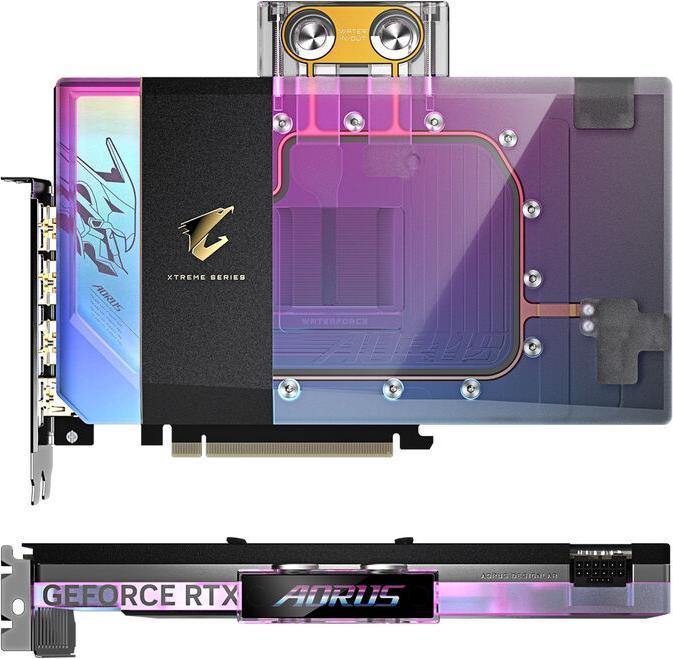 Produktbild Gigabyte AORUS GeForce RTX 5090 XTREME WATERFORCE WB (32 GB, GDDR7)