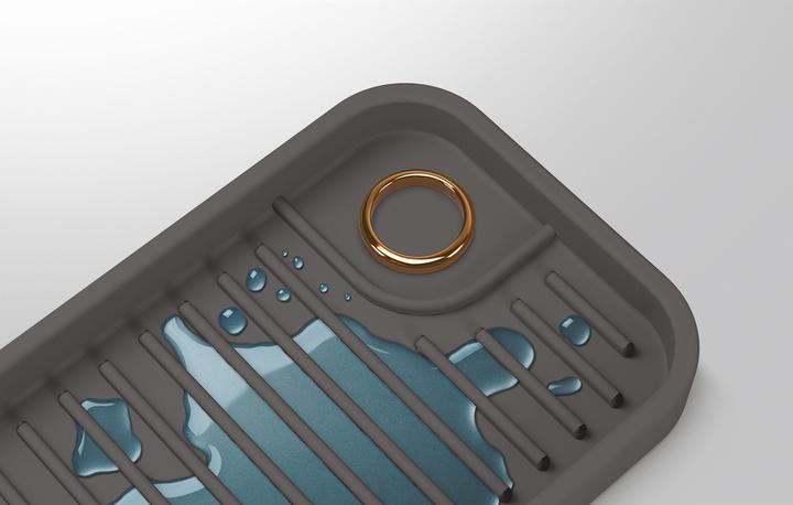 Immagine prodotto Metaltex Organizzatore per lavello Sili 23cm