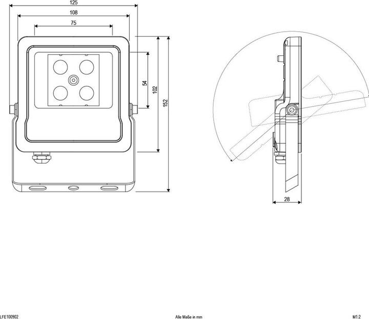 Immagine prodotto EVN-Lichttechnik Proiettore a LED (IP65)