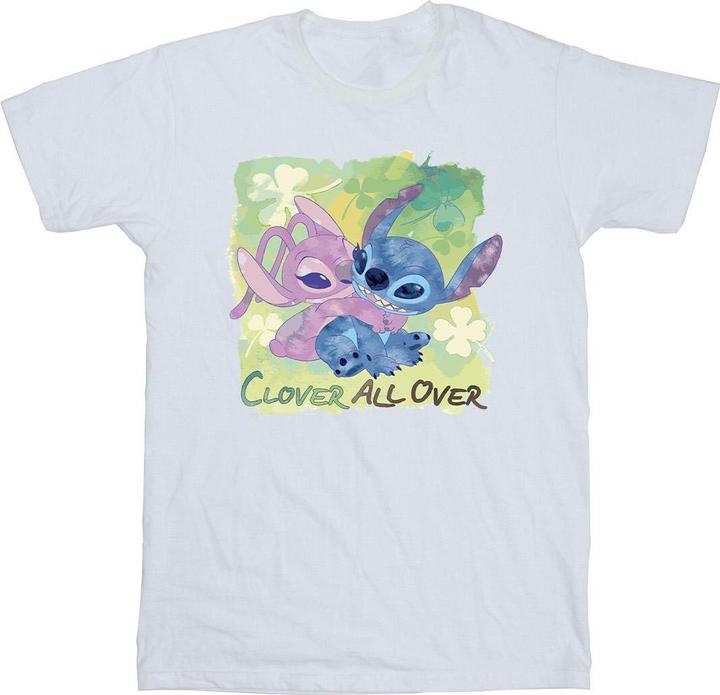 Produktbild Disney Lilo And Stitch St Patrick's Day Clover TShirt (3XL)