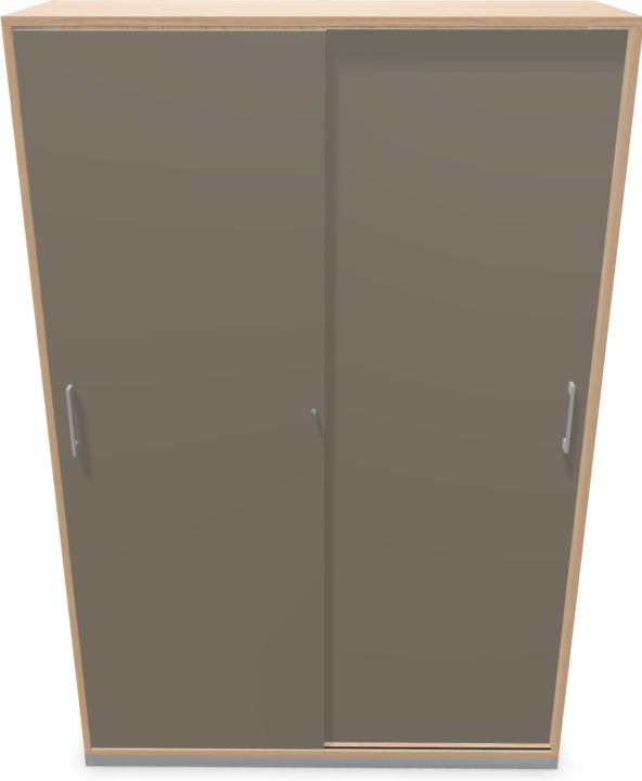 Actual product image Narbutas Choice sliding door cabinet (120 x 40 x 182 cm)