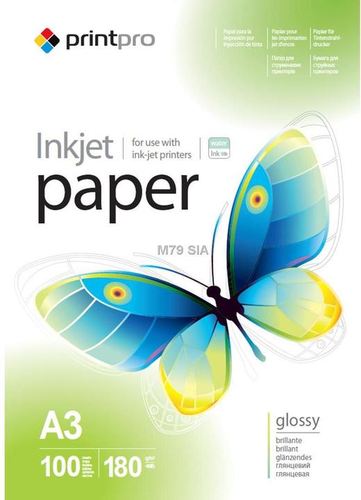 Colorway PrintPro High Glossy Photo Paper, A3, 180g/m, 100 sheets (180 g/m², A3, 100 Stk.)