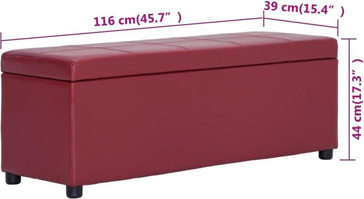 Produktbild vidaXL Bank (116 cm)
