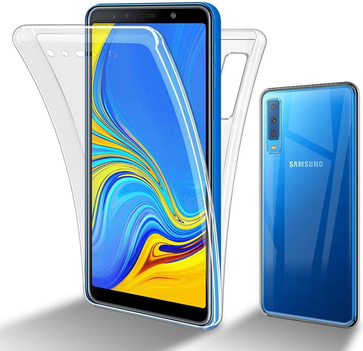 Immagine prodotto Cadorabo Custodia per Samsung Galaxy A7 2018 TPU 360 Grad Case (Samsung Galaxy A7 (2018))