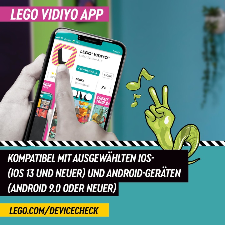 Produktbild LEGO The Boombox (43115, LEGO Vidiyo)