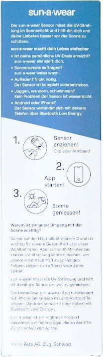 Produktbild Sun-a-wear UV Sensor (1 x)