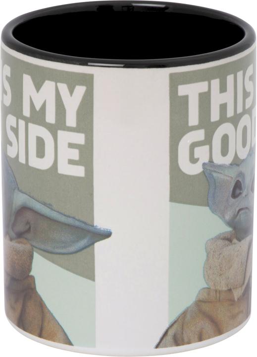 Actual product image Pyramid Star Wars: Cup colored Baby Yoda (Good Side) - Cup (315 ml, 1 x)