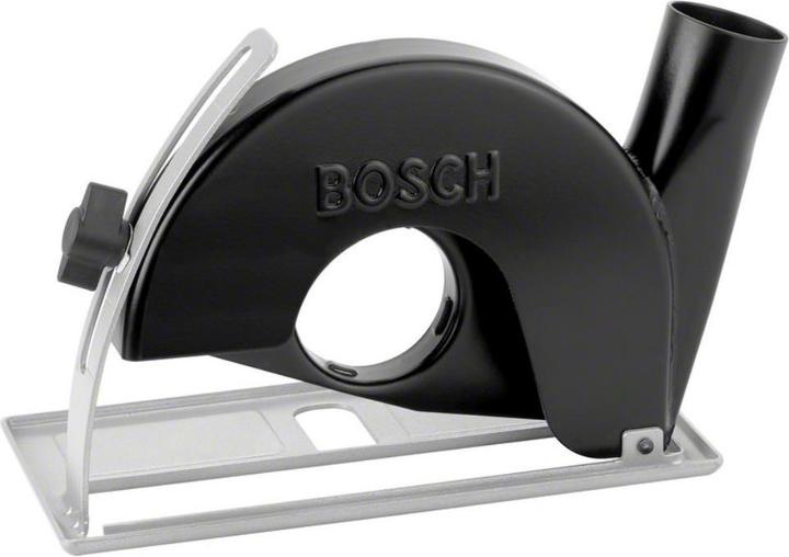 Produktbild Bosch Professional Zubehör Führungsschlitten mit Absaugstutzen zum Trennen, werkzeuglos, 115 / 125 mm, PWS