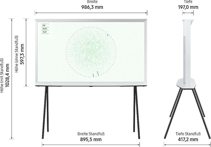 Image du produit Samsung The Serif QE43LS01D (43", LS01D, QLED, 4K, 2024)