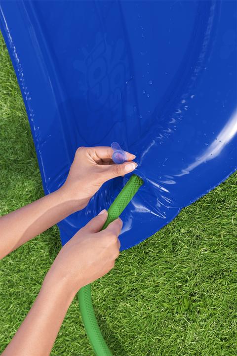 Image du produit Bestway H2OGO! Lunar Launch 2-Lane Double Water Slide 4.88 m