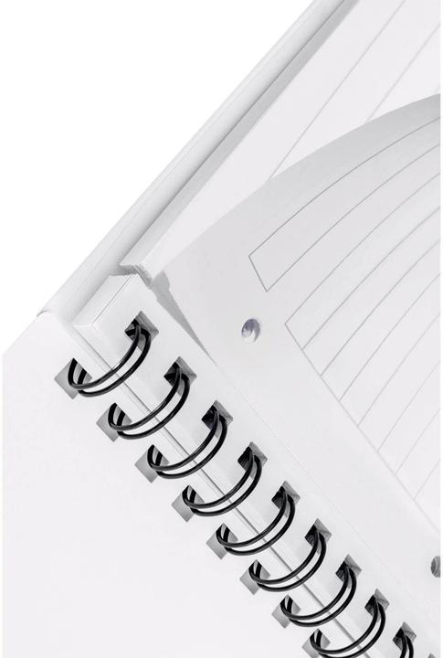 Actual product image Leitz WOW college notebook spiral bound with PP cover (A5, Lined, Hardcover)