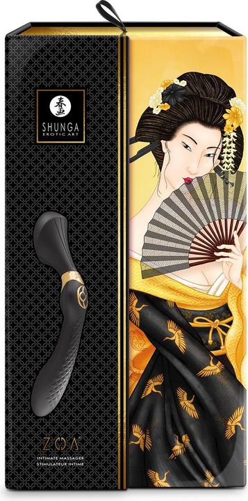 Shunga Massaggiatore intimo Zoa nero