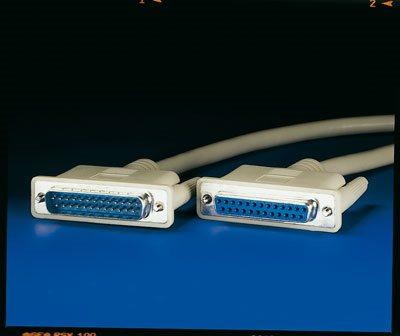 Produktbild Roline Serielles Kabel, Stecker Sub-D 25 / Buchse Sub-D 25 (1.80 m, VGA)