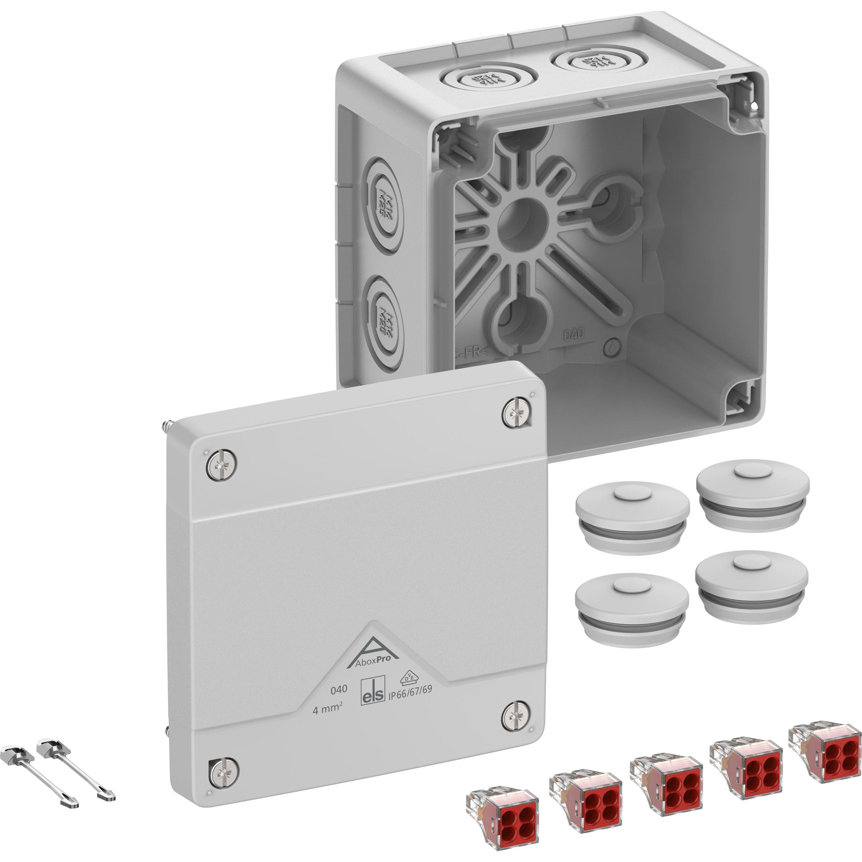 Spelsberg, Abzweigdose, Abzweigkasten Abox Pro 040-4² Schutzart IP66/IP67/IP69 max.4² 40442001
