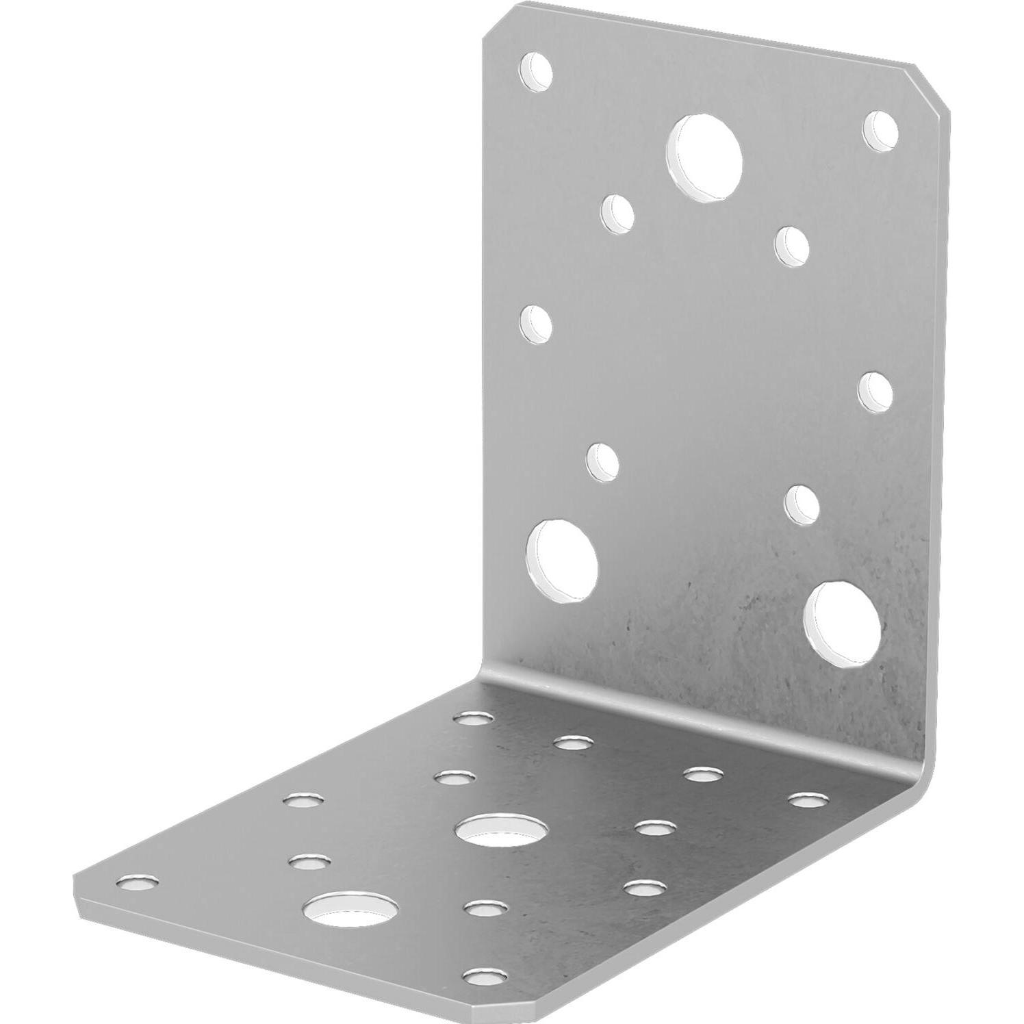 GH, Baubeschläge + Holzverbinder, Winkelverbinder 65/ 90S ohne Steg / 90x65x90x2,5 - Stahl feuerverzinkt (Winkelverbinde...