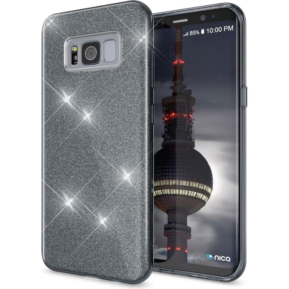 Nalia Handyhülle (Samsung Galaxy S8), Smartphone Hülle, Schwarz