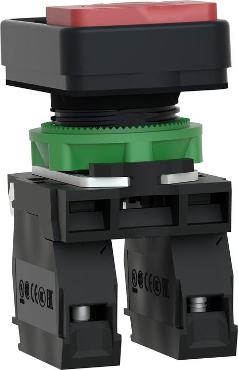 Produktbild Schneider Electric Pushbutton Dble Green I Red O 1NO/1NC