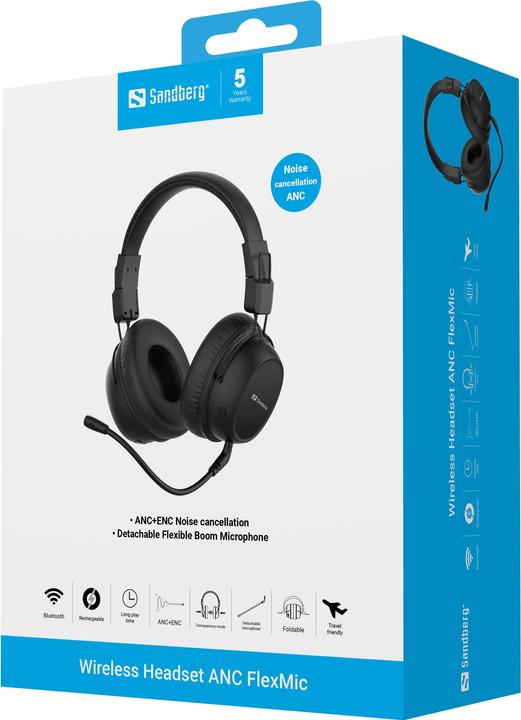 Produktbild Sandberg ANC FlexMic (Kabellos, USB-C)
