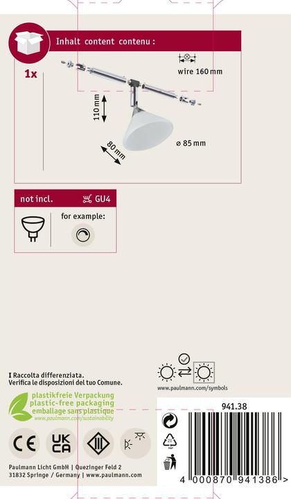 Produktbild Paulmann Wire System Colmar