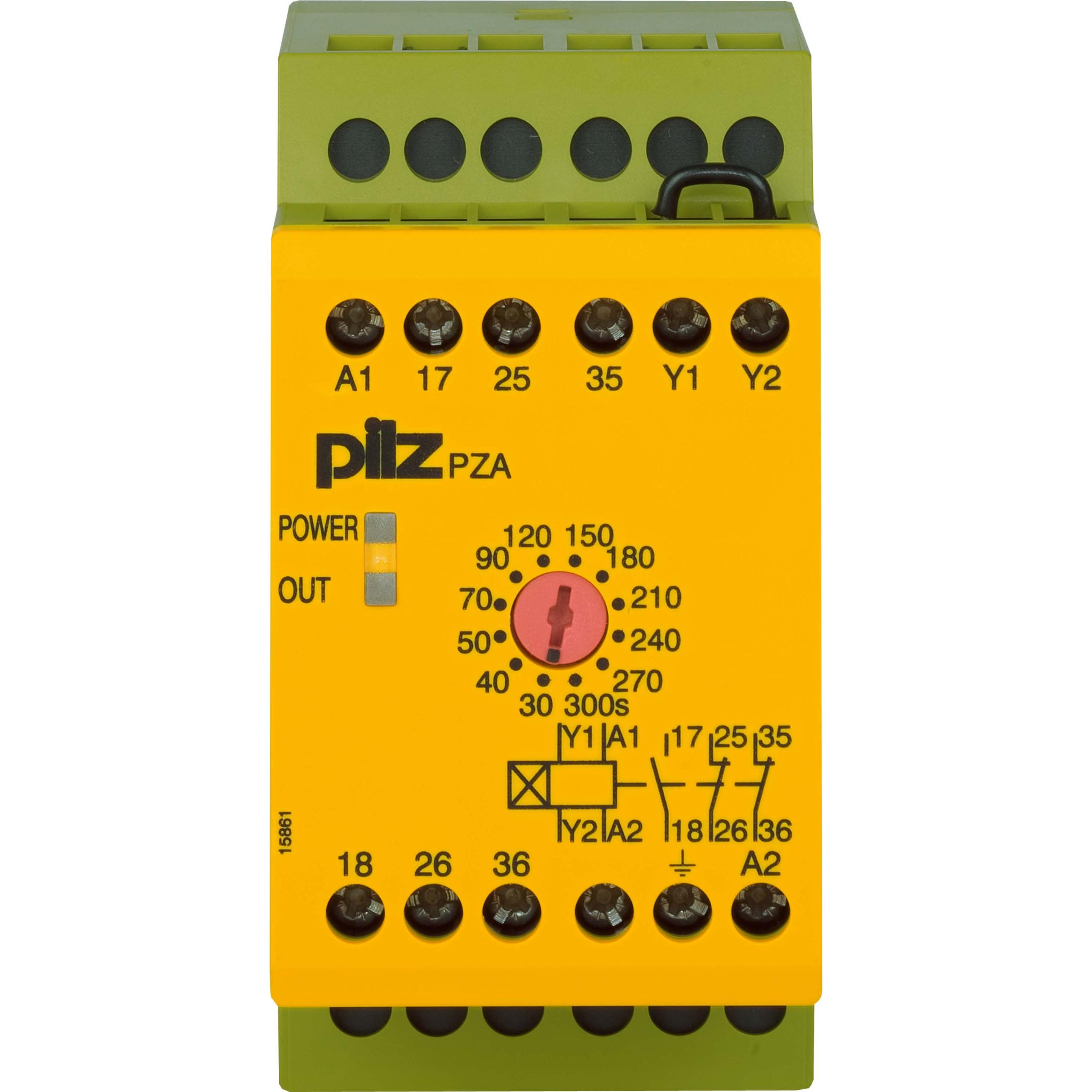 Pilz 774026 PZA 300/230VAC 1n/o 2n/c, Relais
