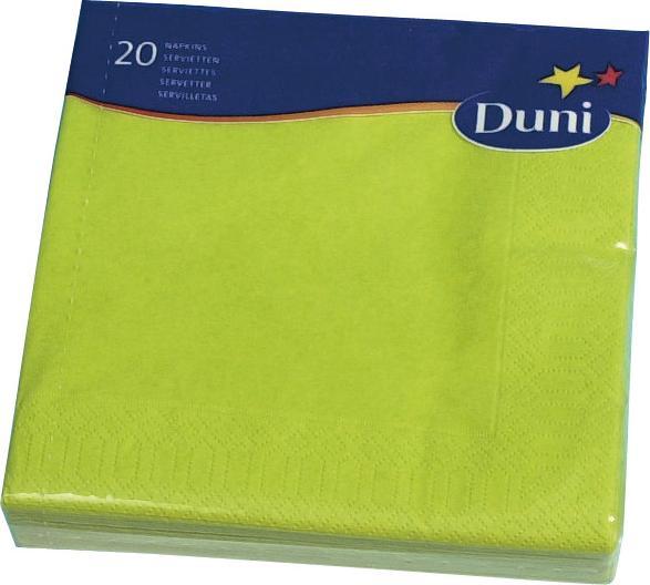 Produktbild Duni unifarbig (20 Stk., 33 x 33 cm)