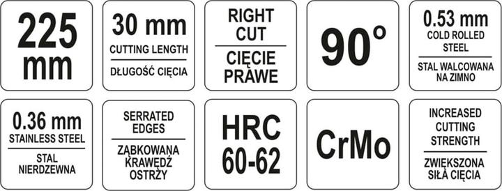 Actual product image Yato Trinity (225 mm)