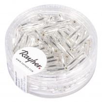 Produktbild Rayher Glasstifte twistet, 12 mm, silber, 14 g