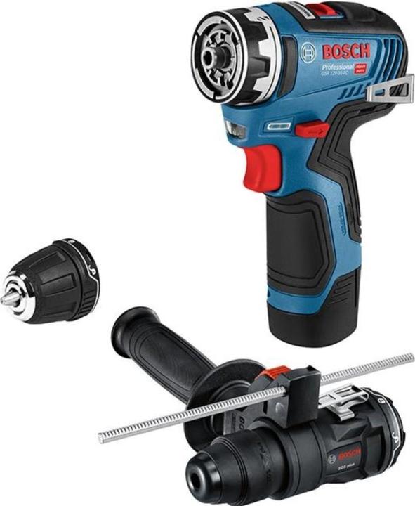 Produktbild Bosch Professional GSR 12V-35 FC (GFA 12-H. 2xPC3.0Ah)