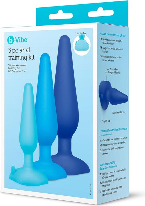 Produktbild Earthly Body b-vibe 3pcs anal training kit