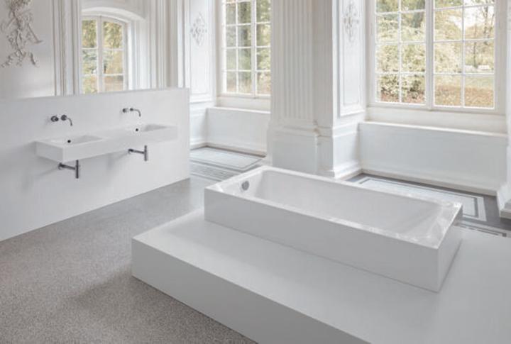 Image du produit Bette Meuble double vasque One 140 cm sans trou blanc A142-000 (530 mm, 1400 mm)