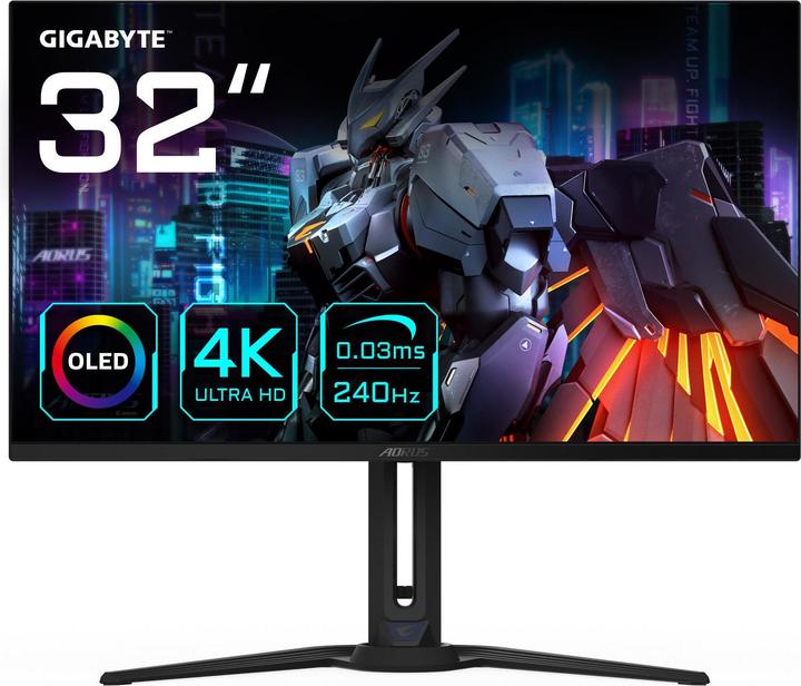 Productafbeelding Gigabyte Aorus FO32U2 (3840 x 2160 Pixels, 31.50")