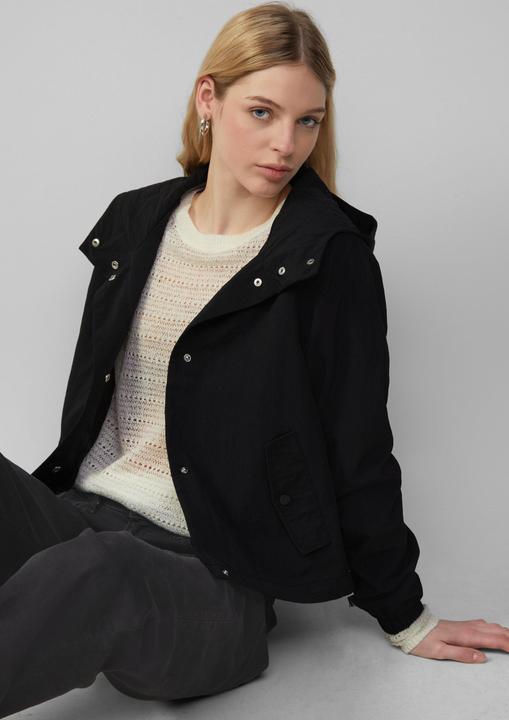 Image du produit S.Oliver Outdoor-Jacke Nylon-Jacke mit Kapuze und verstellbarem Saum (XXL)